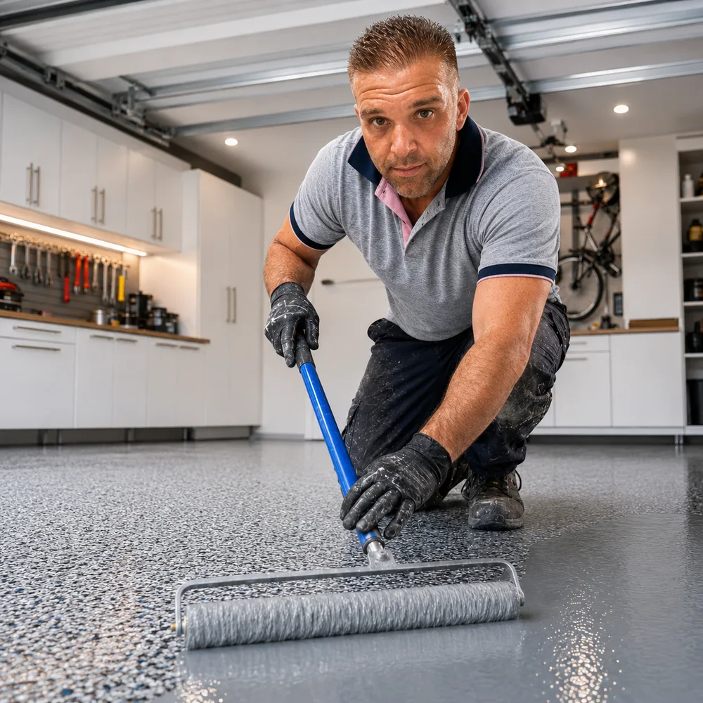 Sean Kurti, Owner of Alpine Garage Systems & Epoxy Flooring